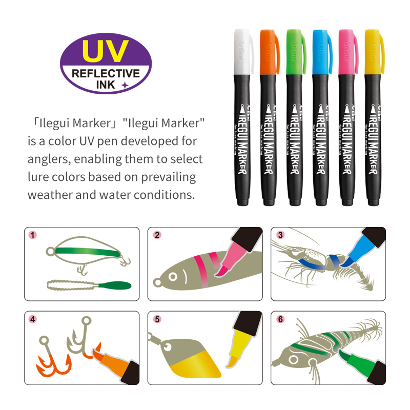 New Fishing Tool UV Fluorescen - Fishing Lure Kit ulasan dan harga