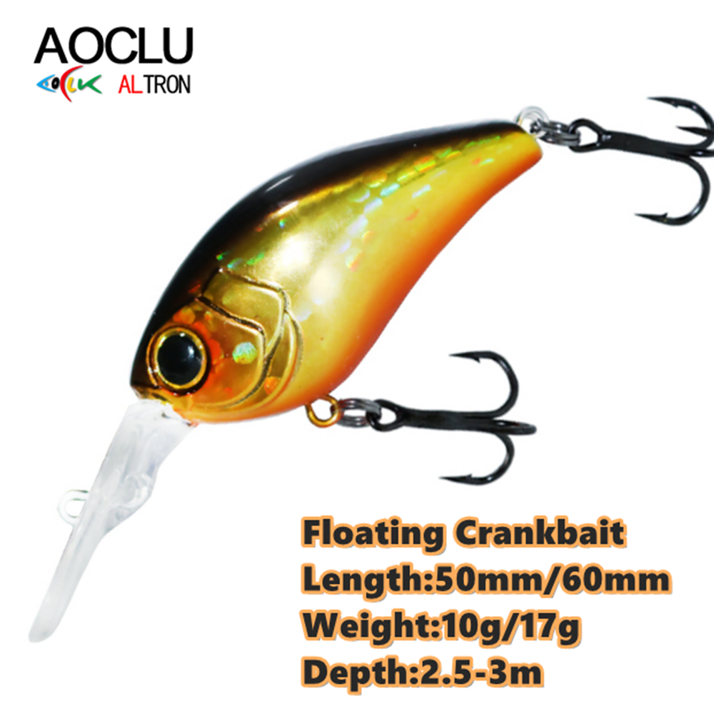AOCLU Floating Minnow 50mm 10g - Fishing Lure Topwater ulasan dan harga