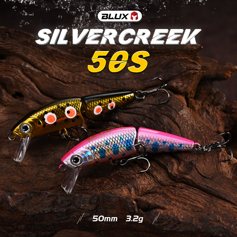 BLUX DR. Minnow Joint 50S Swim - Fishing Lure Spoon ulasan dan harga