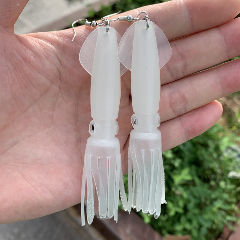 Noctilucence/Color Tube Squid  - Fishing Lure Soft Plastic ulasan dan harga
