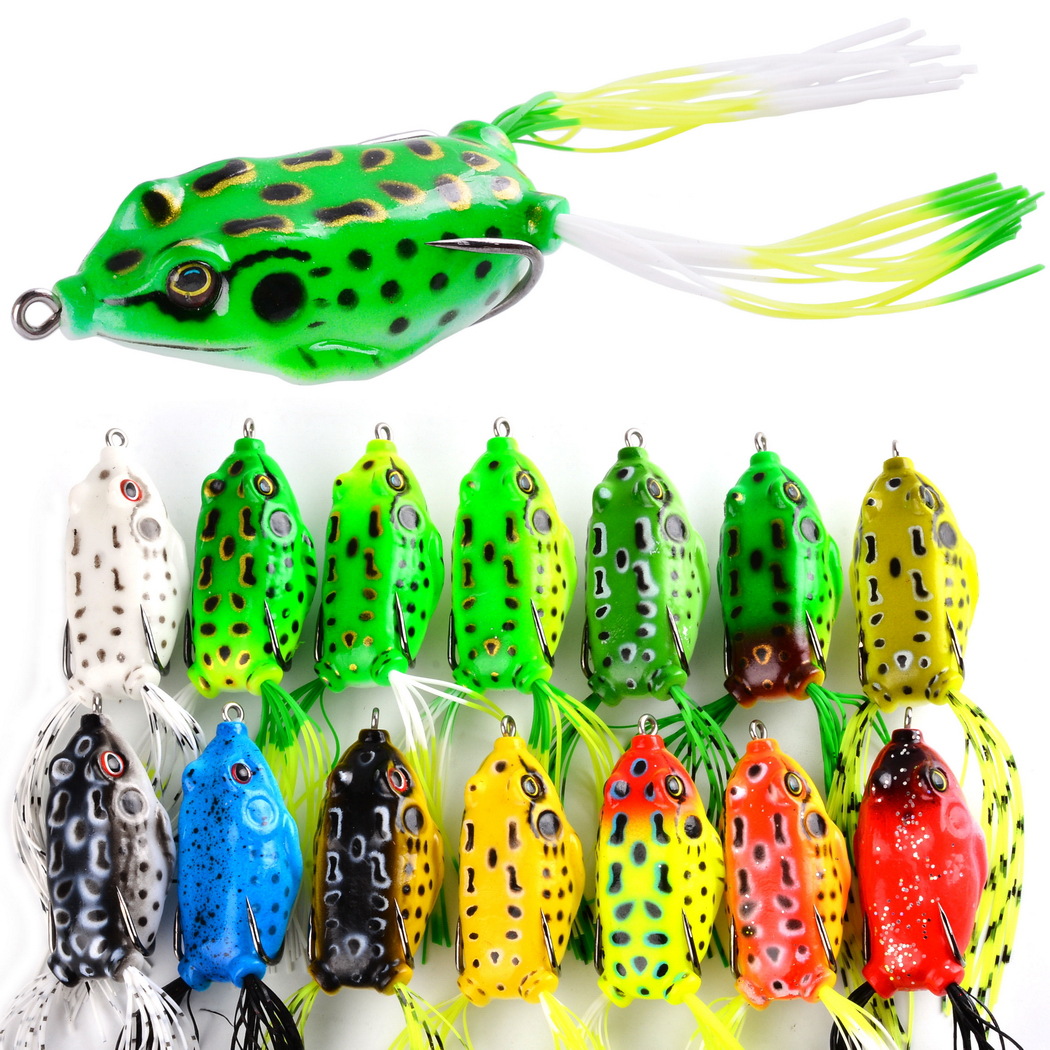 1 Pcs 5G 8G 15G Frog Lure Soft - Fishing Lure Topwater ulasan dan harga