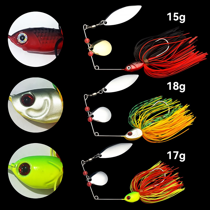 Bazooka 15g 18g Spinnerbait Fi - Fishing Lure Spoon ulasan dan harga