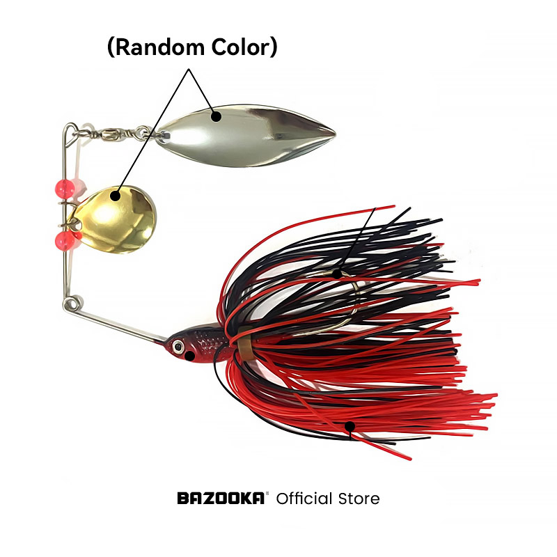 Bazooka 15g 18g Spinnerbait Fi - Fishing Lure Spoon ulasan dan harga