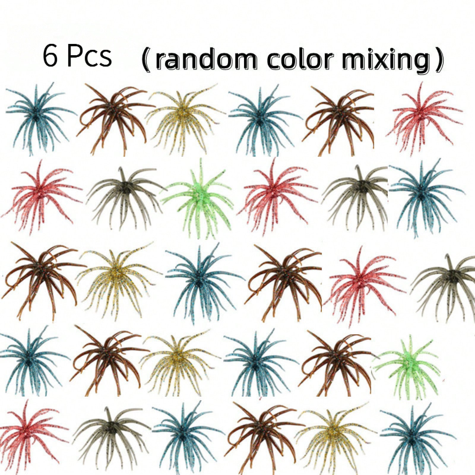 6Pcs Fishing Sea Urchin Soft L - Fishing Lure Topwater ulasan dan harga