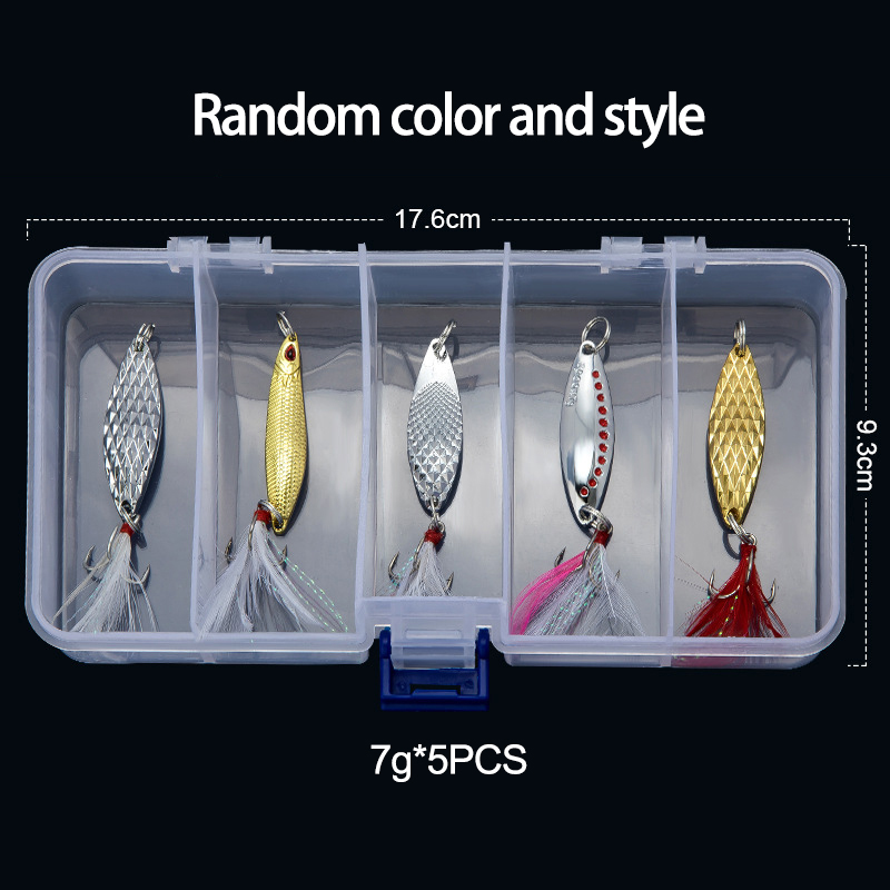 Metal Spoon Spinner Fishing Lu - Fishing Lure Spoon ulasan dan harga
