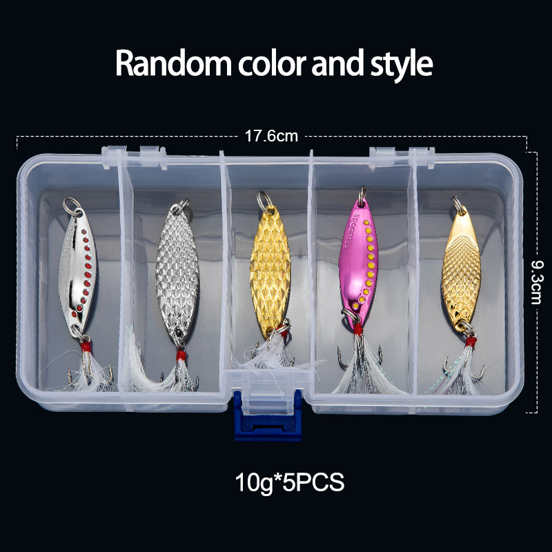 Metal Spoon Spinner Fishing Lu - Fishing Lure Spoon ulasan dan harga