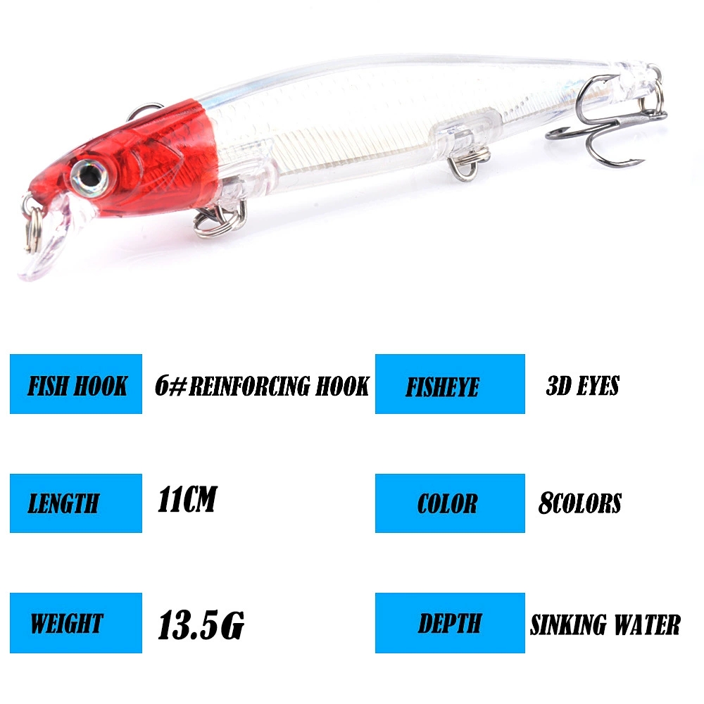 1pc Laser Sinking Minnow Fishi - Fishing Lure Jerkbait ulasan dan harga