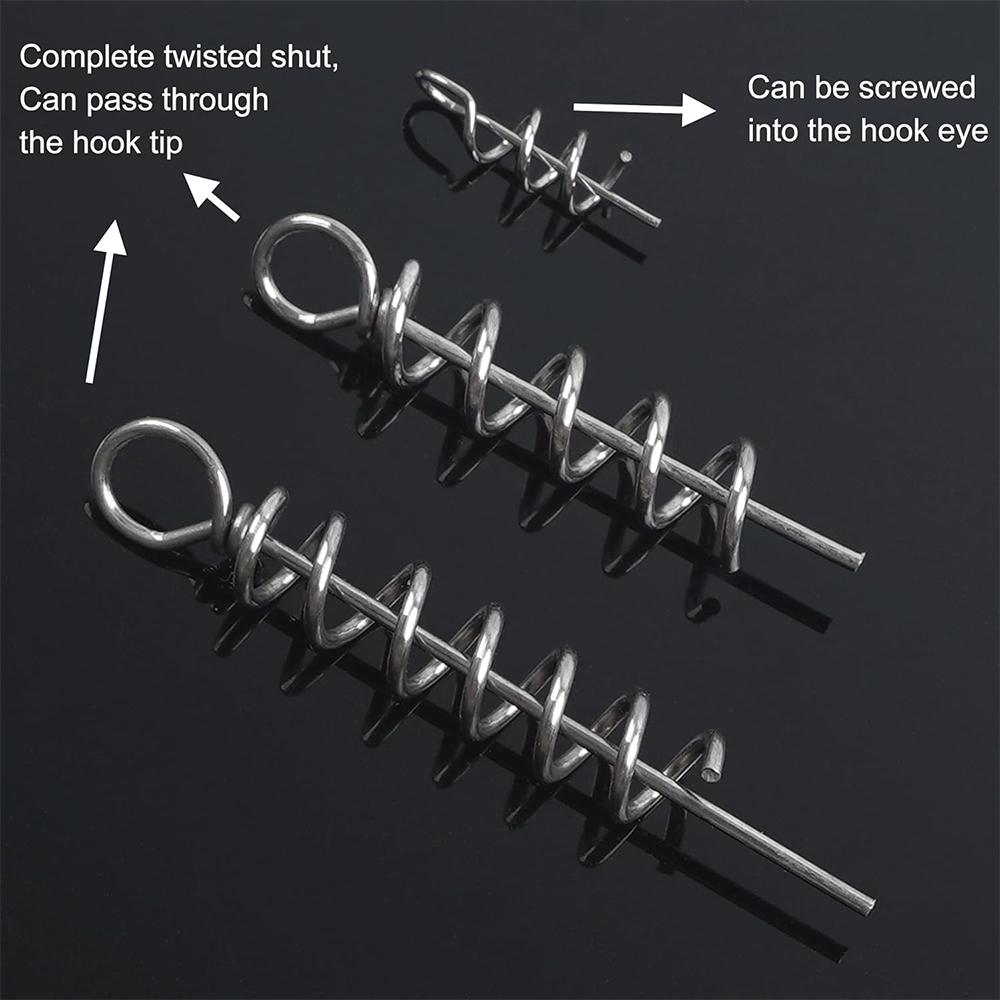 50Pcs Spring Twist Lock Fishin - Fishing Lure Crankbait ulasan dan harga