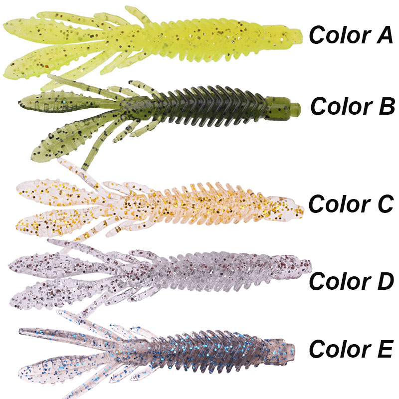 WESTBASS 5PCS Soft Larva Baits - Fishing Lure Spinnerbait ulasan dan harga