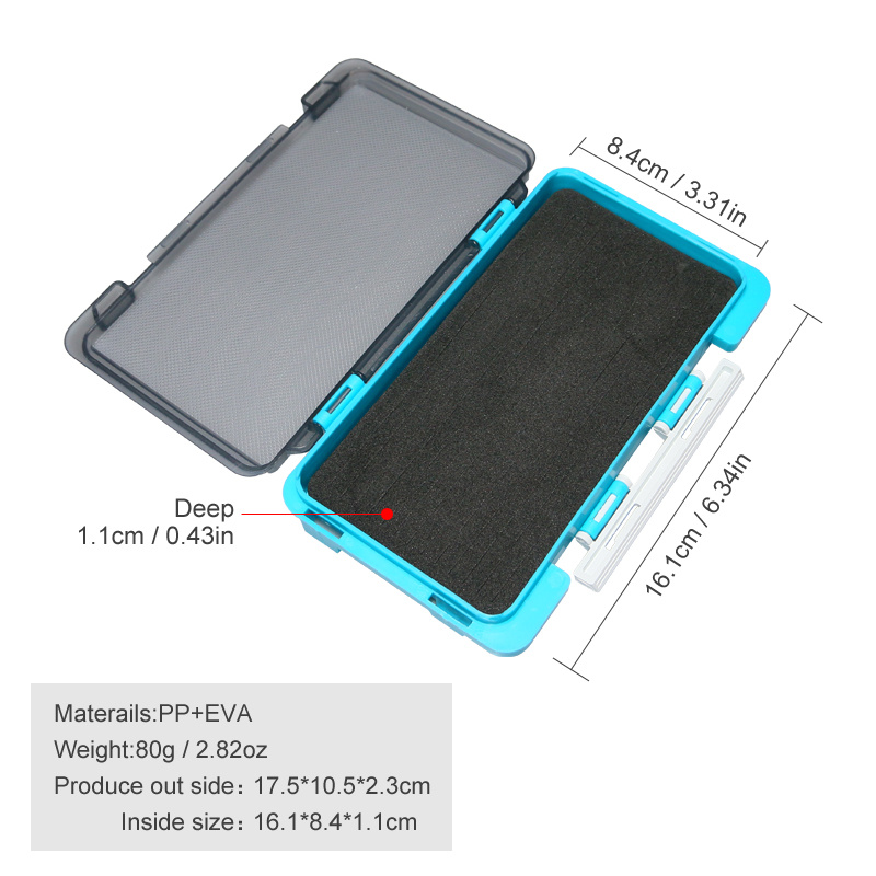 New Plastic Fishing Box Portab - Fishing Lure Spoon ulasan dan harga