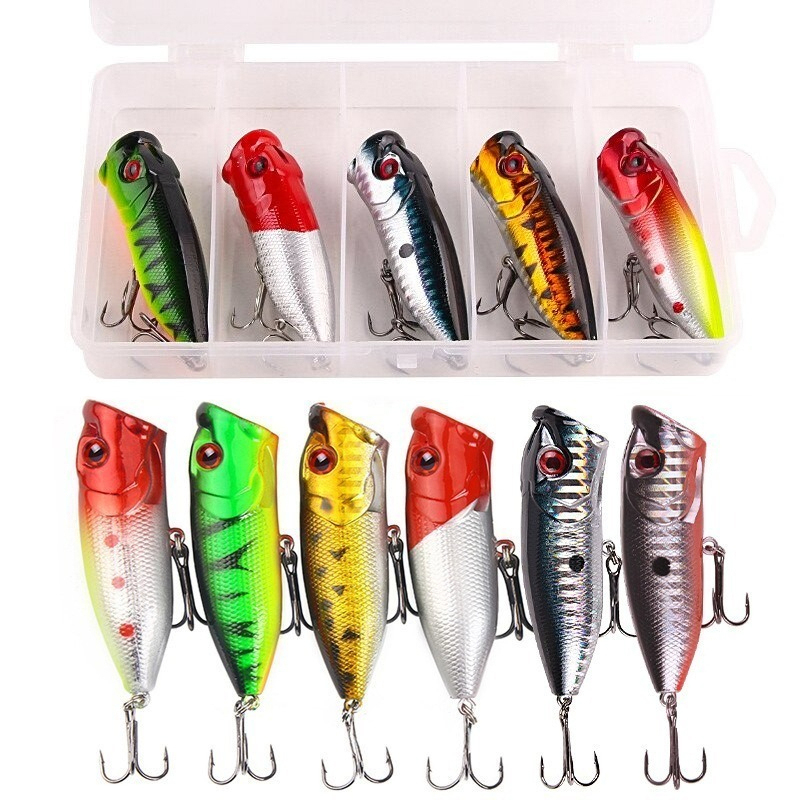 6pcs 6colors（opp bag）/5pcs 5co - Fishing Lure Topwater ulasan dan harga
