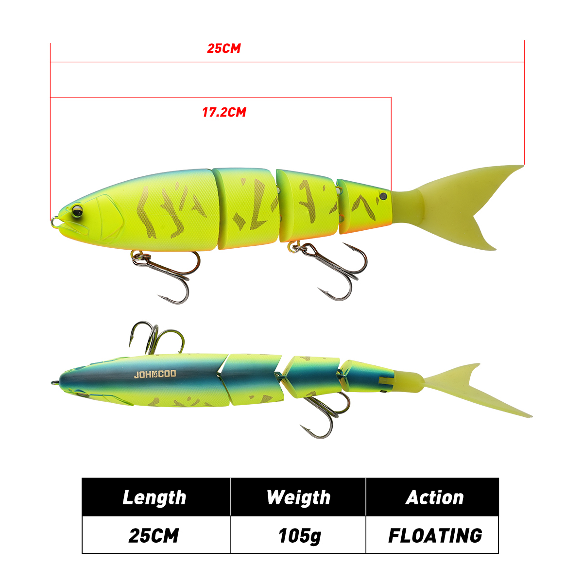 Johncoo Jointed Fishing Lure 2 - Fishing Lure Popper ulasan dan harga