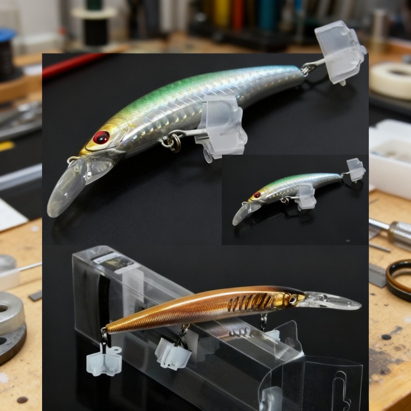 195Pcs Open Slot Treble Hook P - Fishing Lure Kit ulasan dan harga