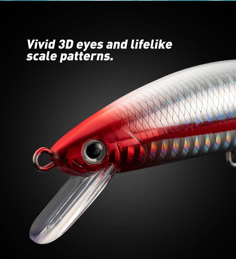 Fishing Lure Sinking Minnow 13 - Fishing Lure Jerkbait ulasan dan harga