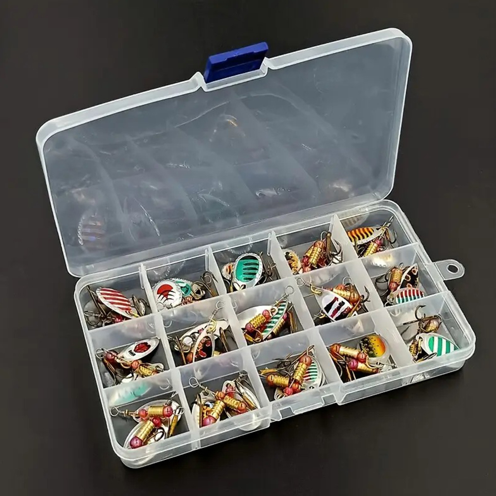 30pcs Metal Spoon Spinner Fish - Fishing Lure Spoon ulasan dan harga