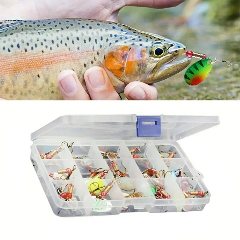 30pcs Metal Spoon Spinner Fish - Fishing Lure Spoon ulasan dan harga