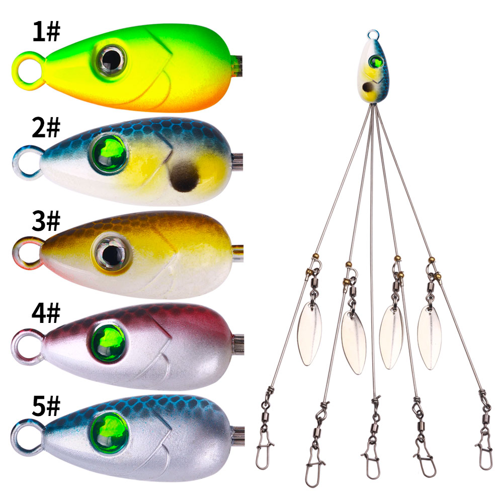 Alabama Rig Spinner Bait Umbre - Fishing Lure Blade Bait ulasan dan harga