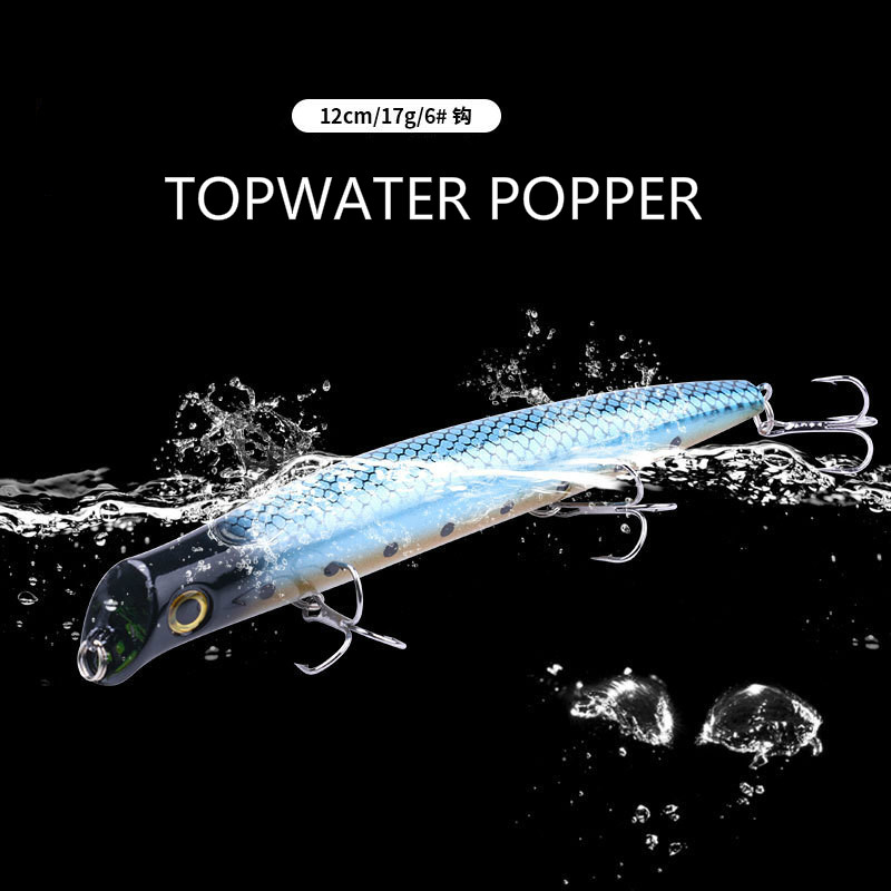New Popper Fishing Lure 2021 W - Fishing Lure Topwater ulasan dan harga